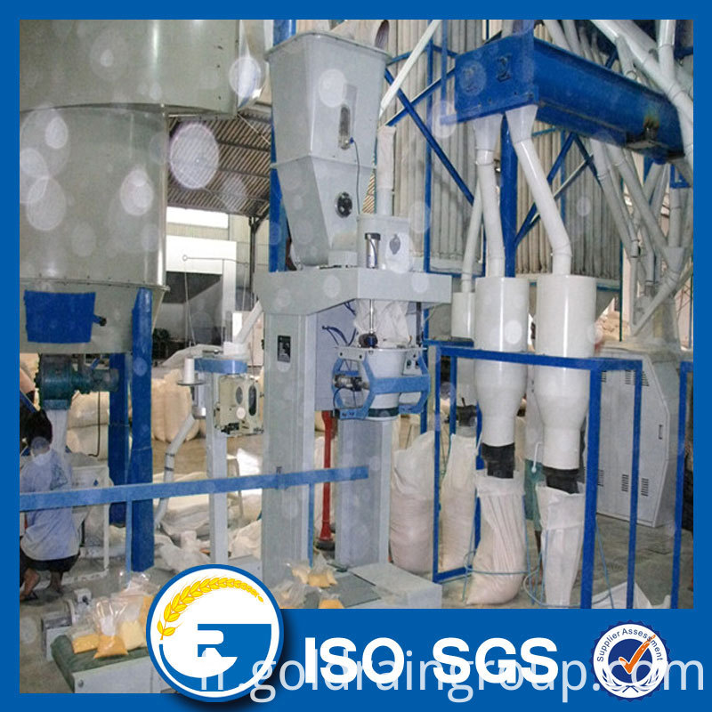 Machine d'emballage de farine de maïs Corn flour packing machine